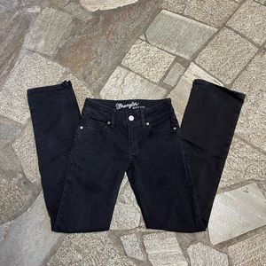 Wrangler Jeans- Black Bootcut